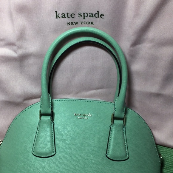 Kate Spade Sylvia large Dome Satchel Lt Pistachio - Picture 2 of 2